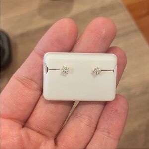 925 silver 0.25 CWT Moissanite earrings